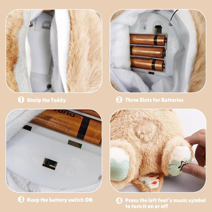 Breathing Teddy - A Sleep Companion That Actually Breathes!