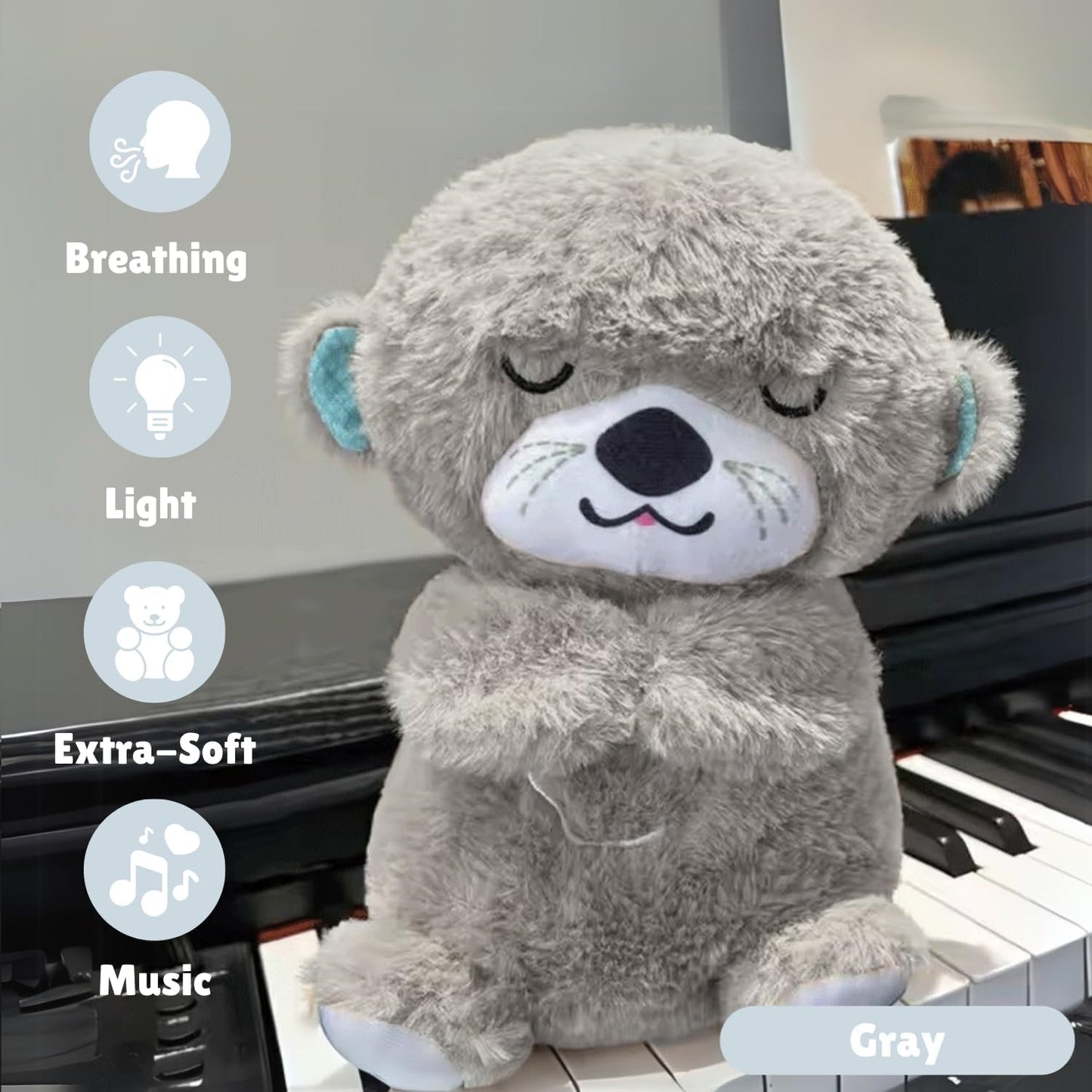 Breathing Teddy - A Sleep Companion That Actually Breathes!